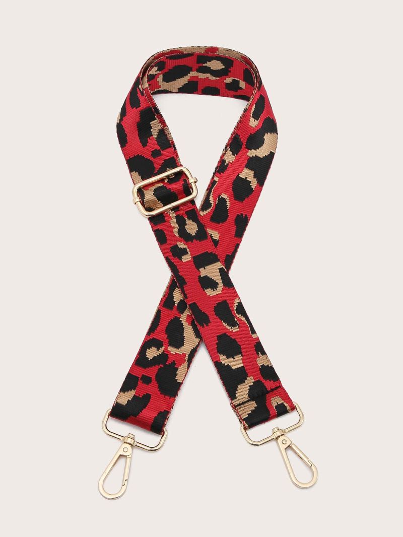 Leopard Pattern Bag Strap