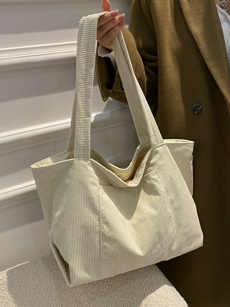 Minimalist Large Capacity Tote Bag