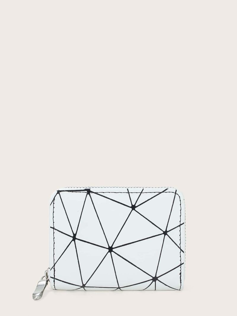 Geometric Graphic Card Holder