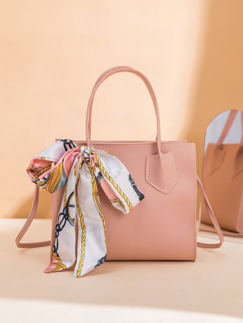 Mini Twilly Scarf Decor Satchel Bag