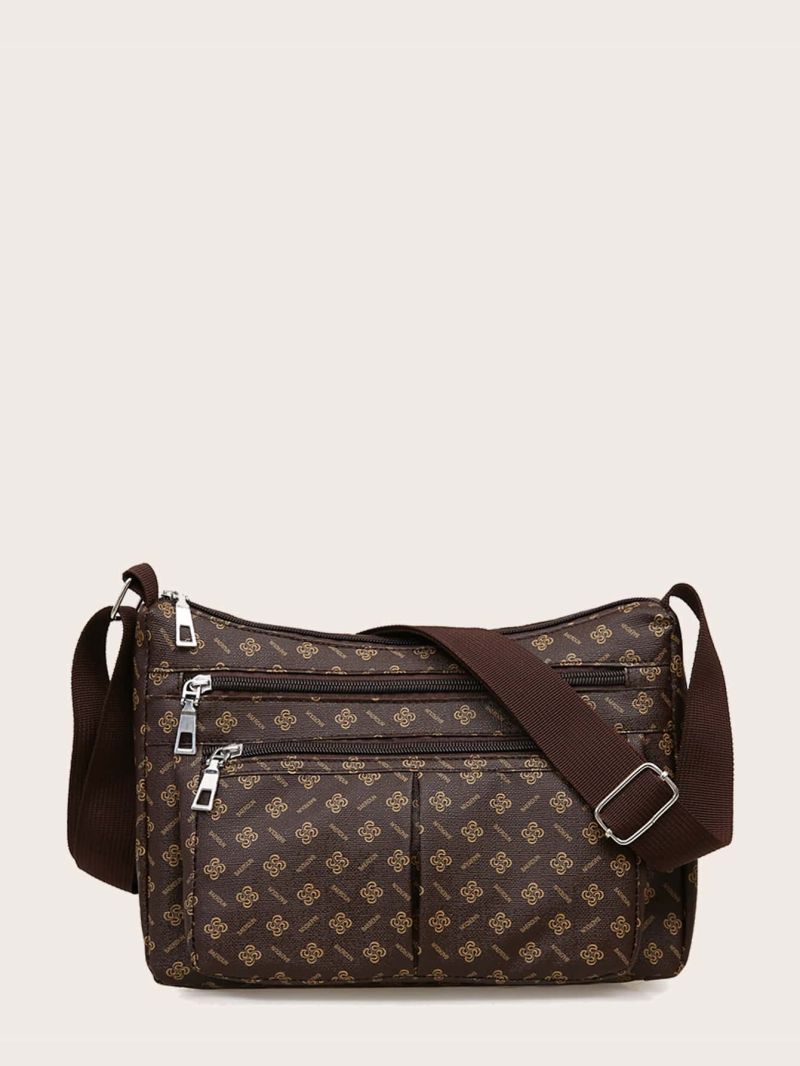 Pocket Front Crossbody Bag