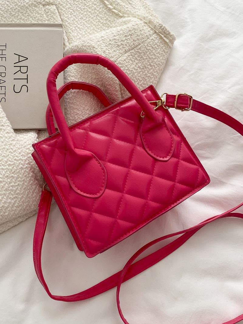 Mini Minimalist Textured Square Bag