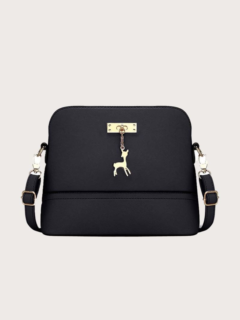 Quilted Embossed Metallic Decor Dome Bag