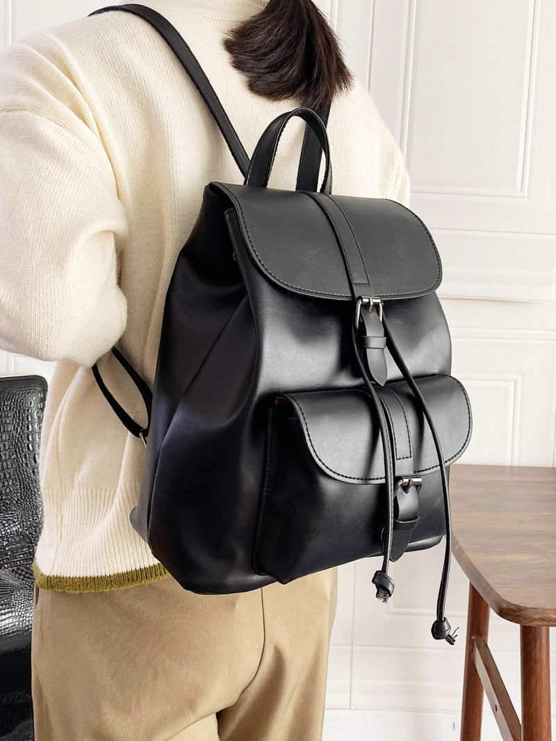 Minimalist Flap Backpack