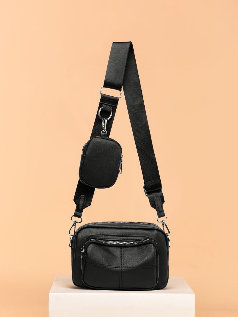 Mini Minimalist Crossbody Bag With Coin Purse