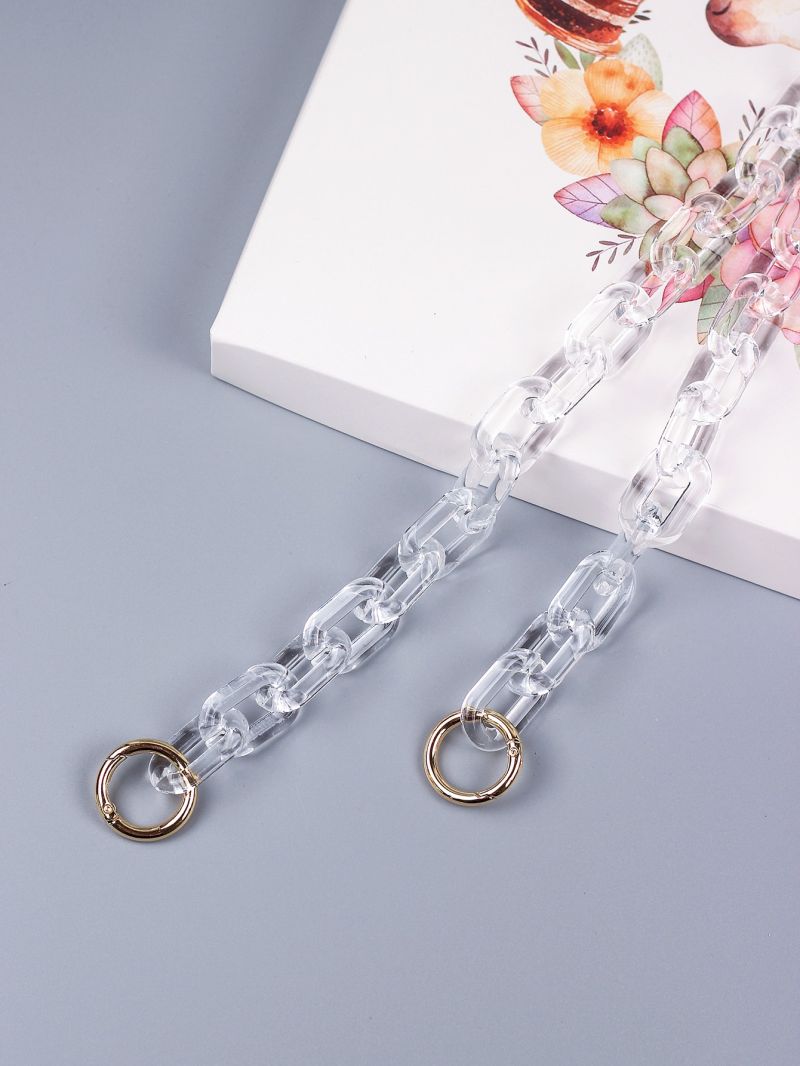 Clear Acrylic Bag Strap