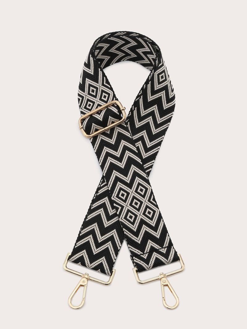 Geo Graphic Bag Strap