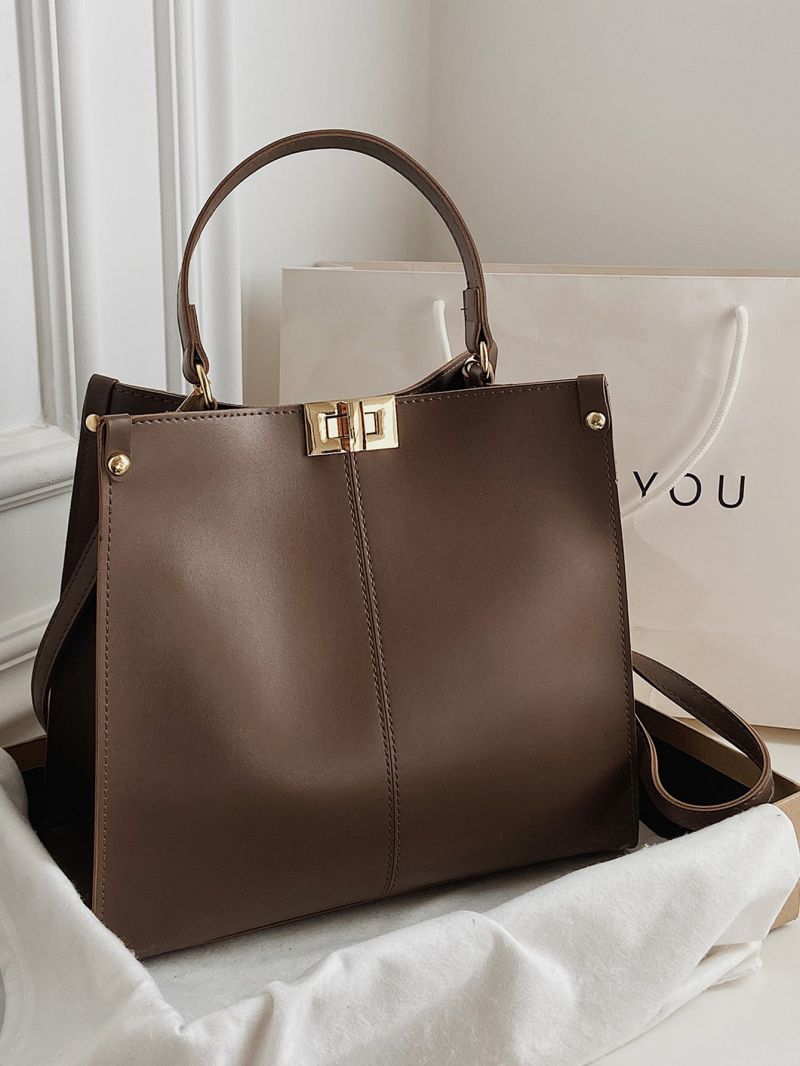 Twist Lock Bucket Bag