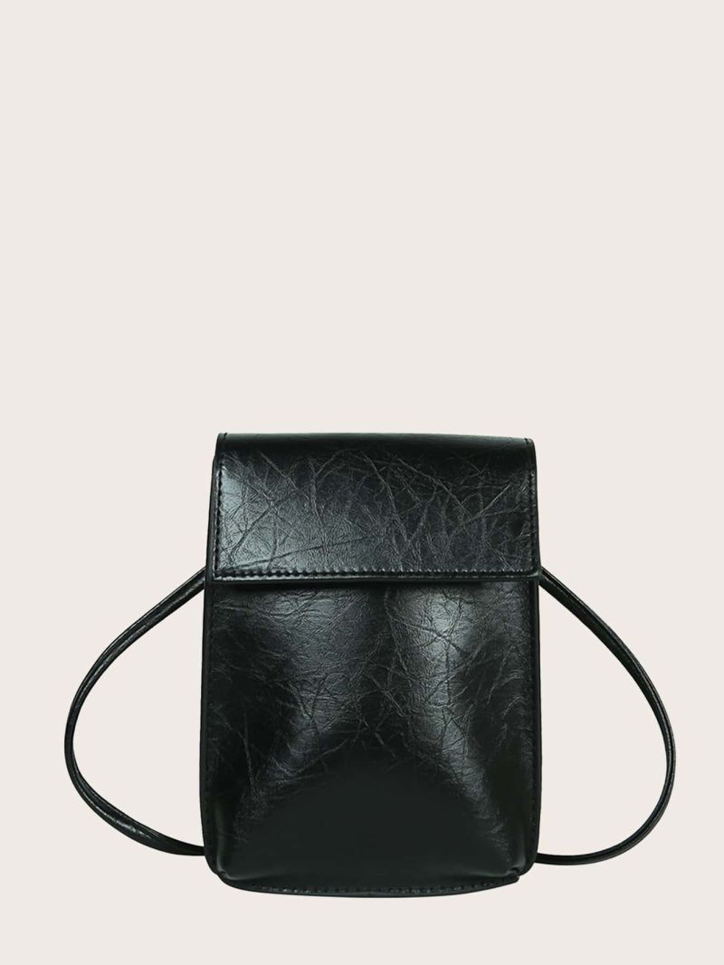 Mini Minimalist Flap Crossbody Bag