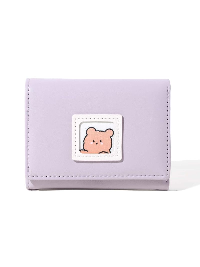 Cartoon Design Fold Over Small Wallet