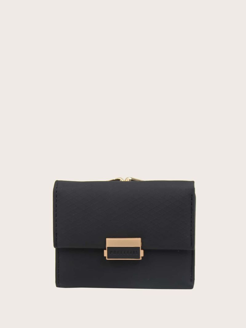 Metal Lock Small Wallet