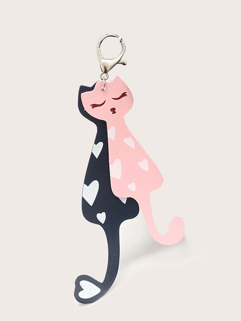 Two Tone Cartoon Design Bag Charm Accessory