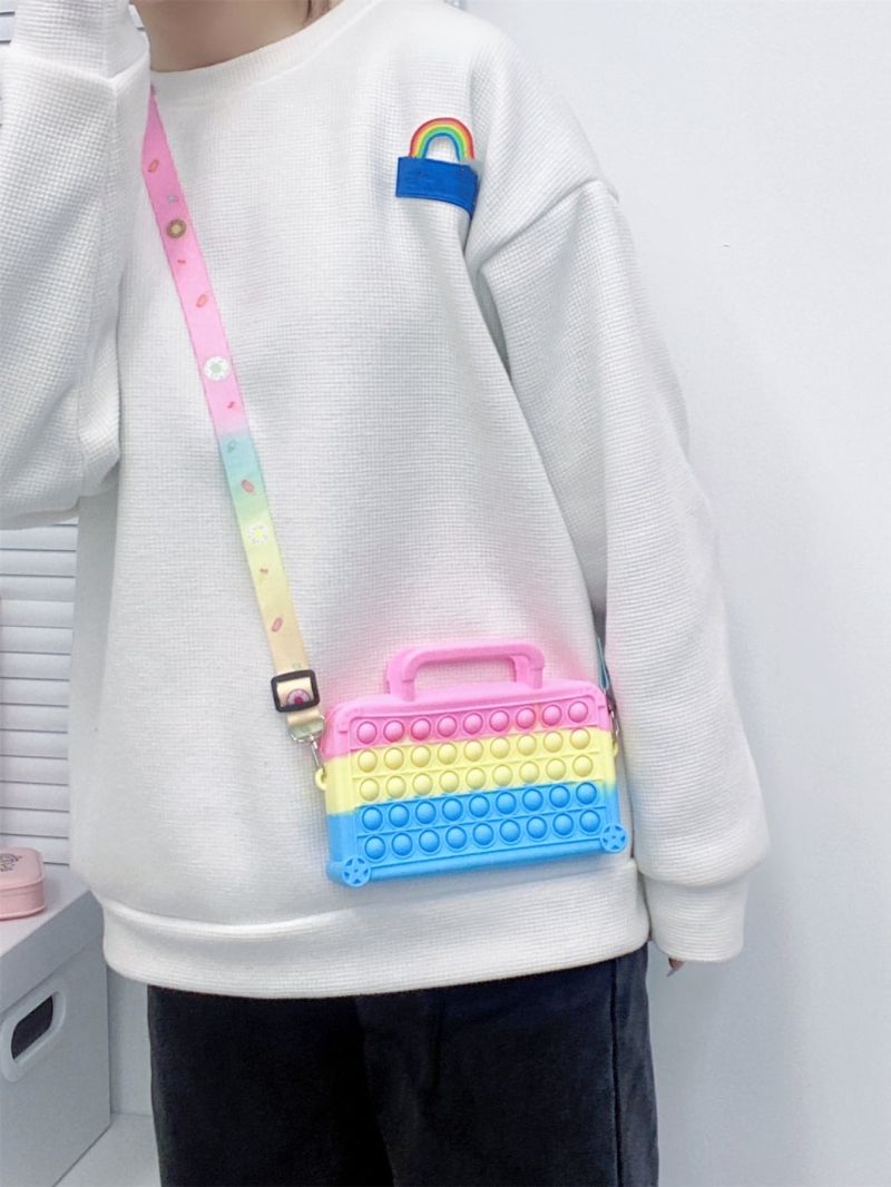 Ombre Pop It Square Bag