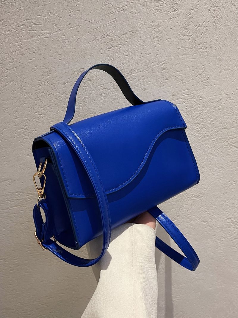 Mini Minimalist Irregular Flap Square Bag