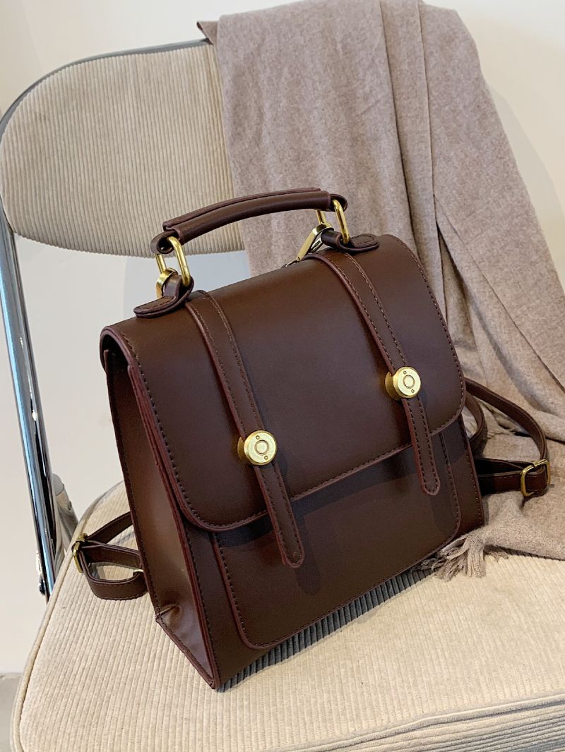 Mini Minimalist Flap Backpack