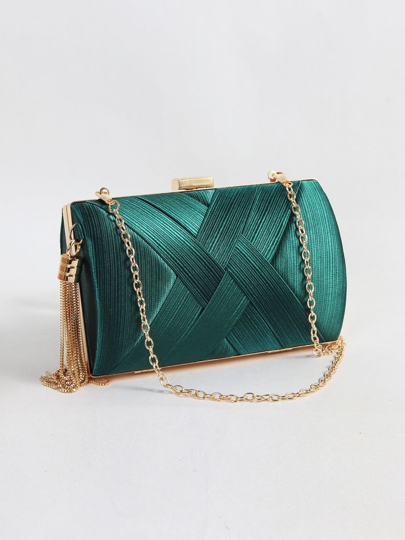Mini Tassel Decor Chain Box Bag