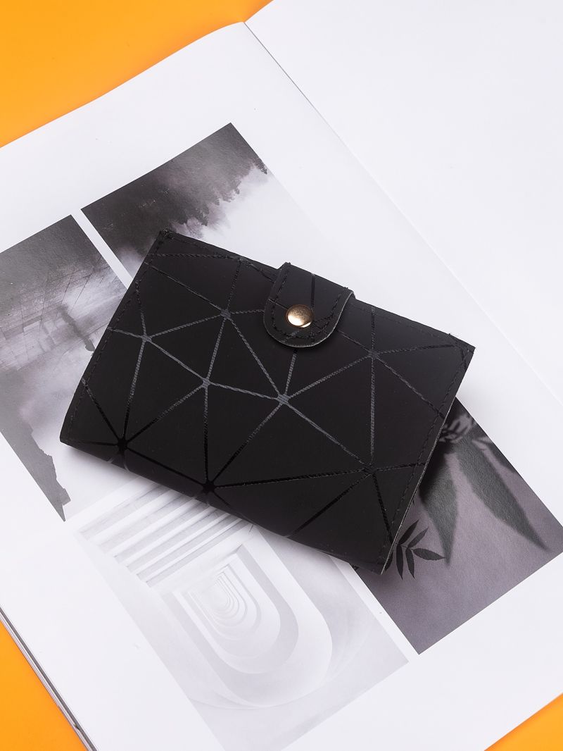 Geometric Graphic Small Wallet