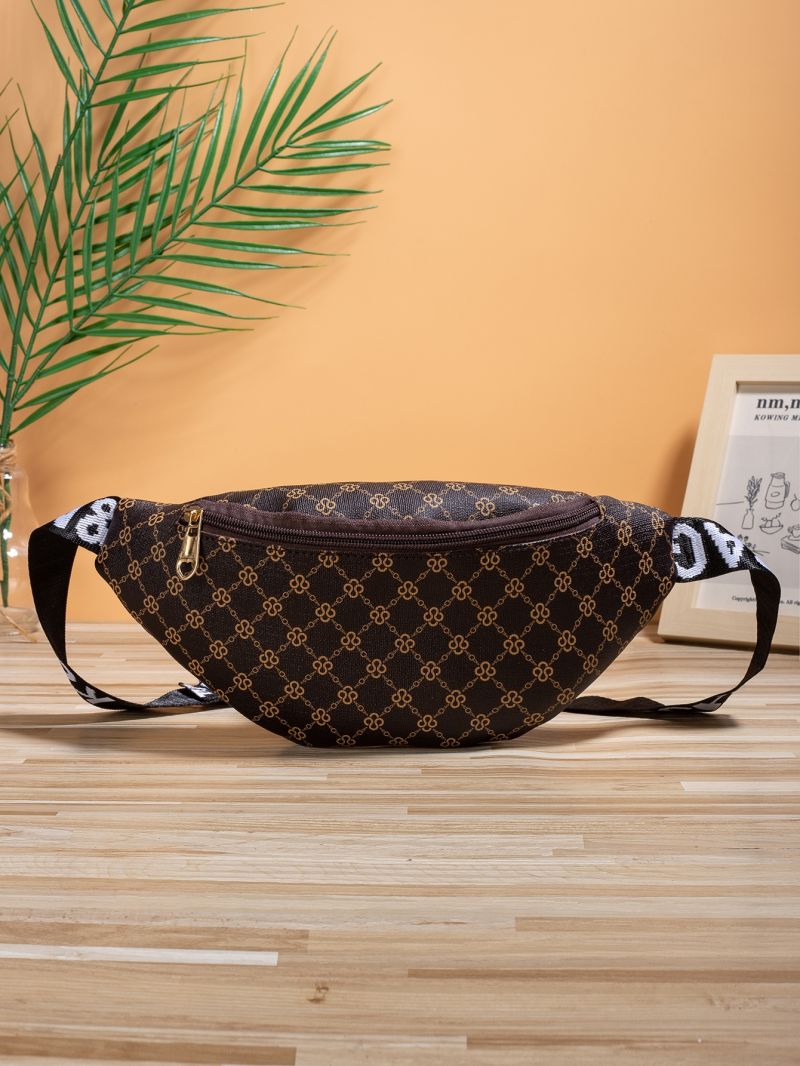 Geometric Pattern Fanny Pack