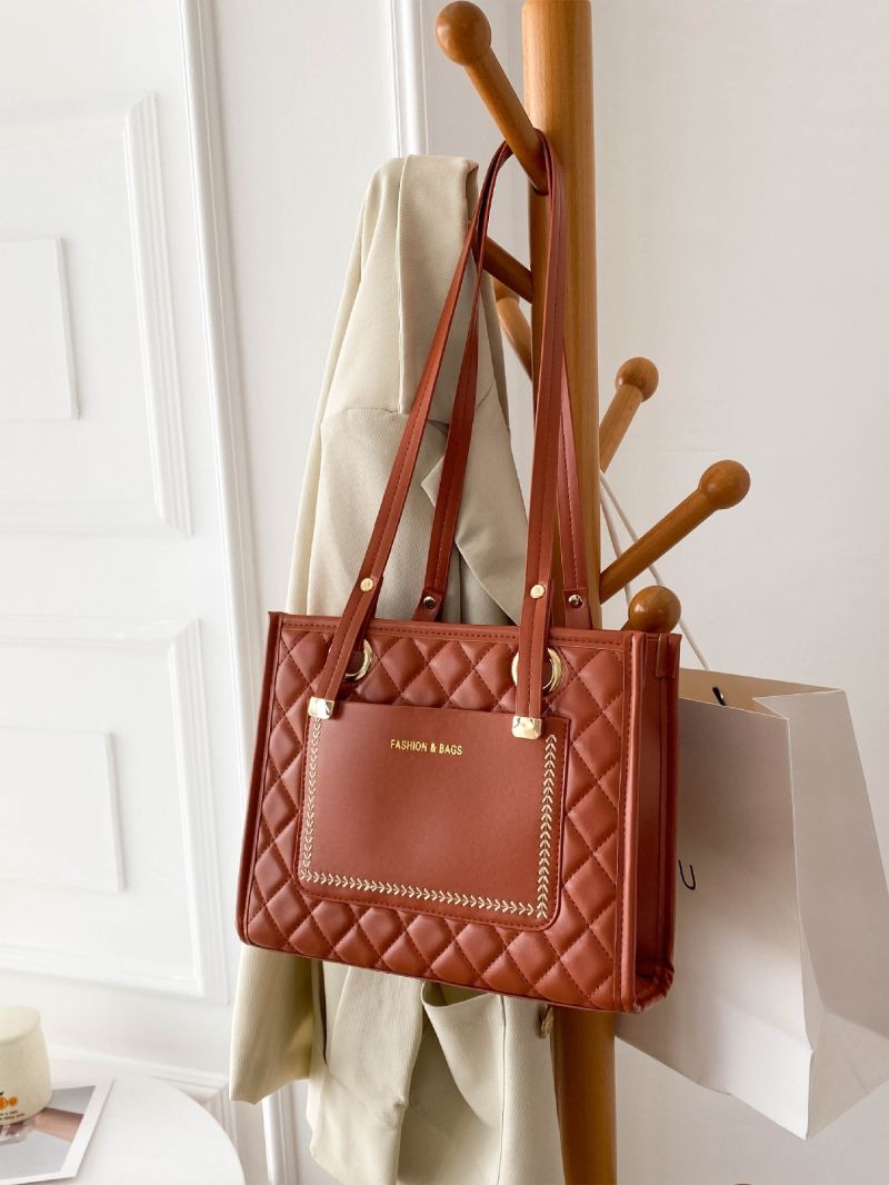 Quilted Tote Bag