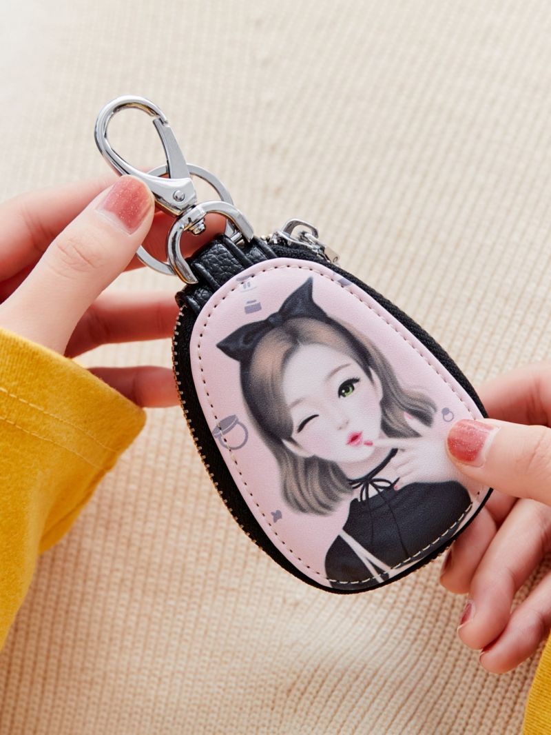 Figure Graphic Key Case