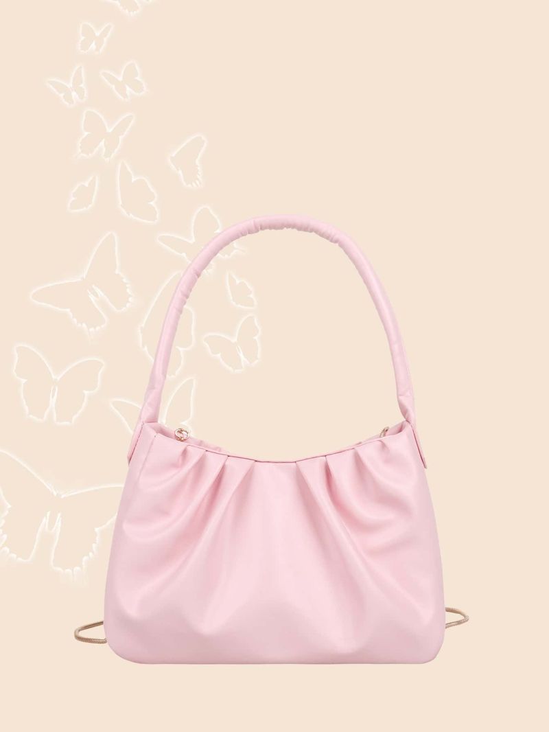 Mini Minimalist Ruched Bag