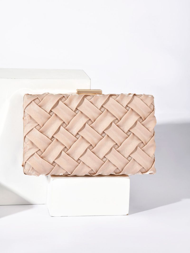 Mini Braided Design Chain Box Bag
