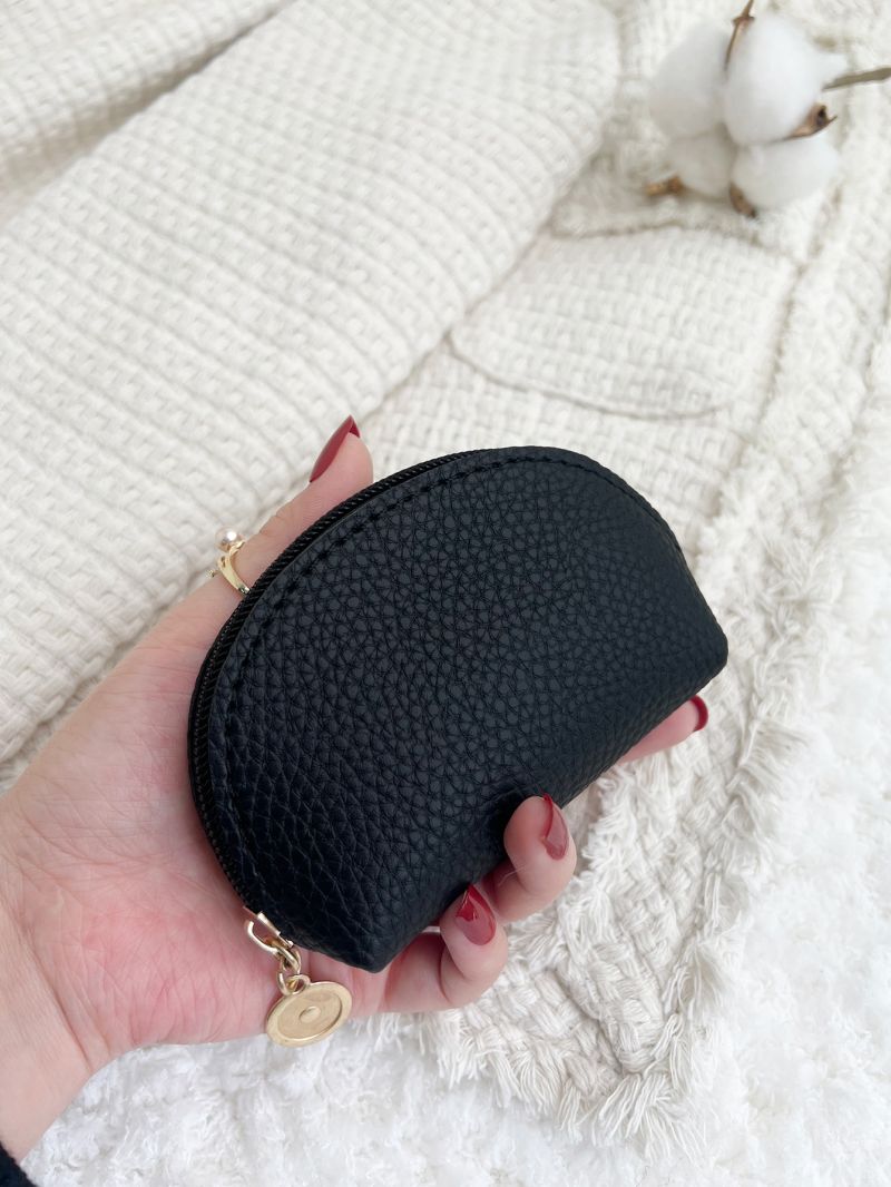 Litchi Embossed Coin Purse