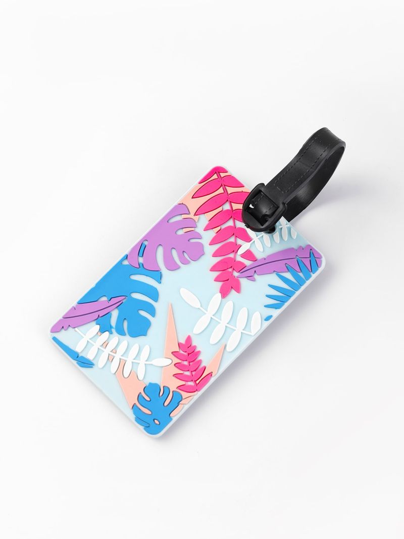 Tropical Pattern Luggage Tag