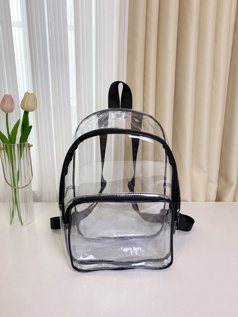 Clear Curved Top Classic Backpack