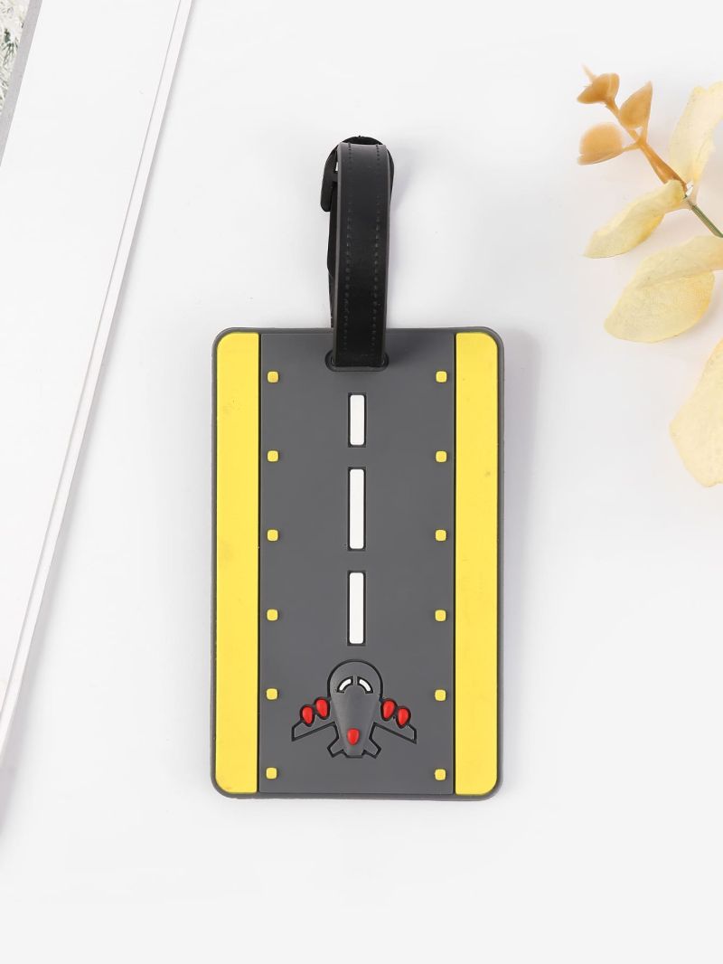 Plane Pattern Luggage Tag