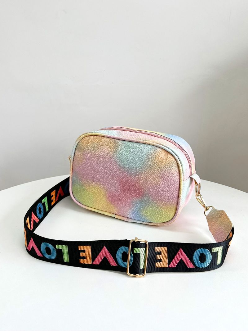 Mini Color Block Square Bag