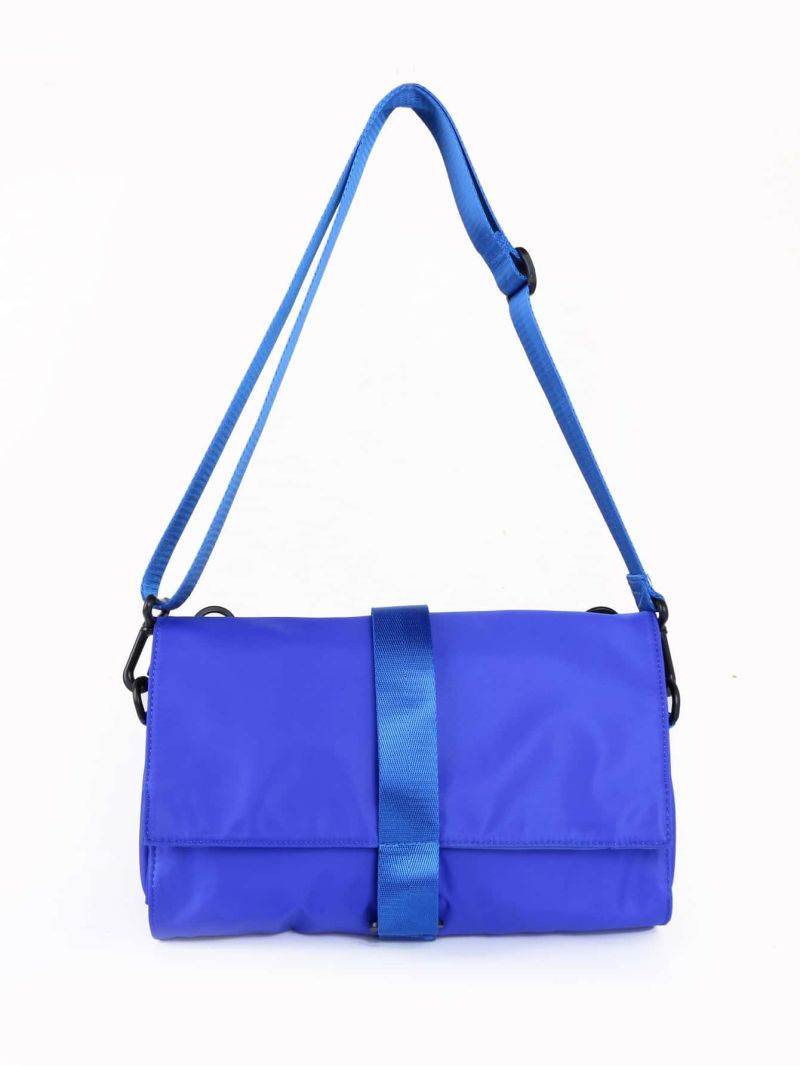 Minimalist Buckle Decor Square Bag