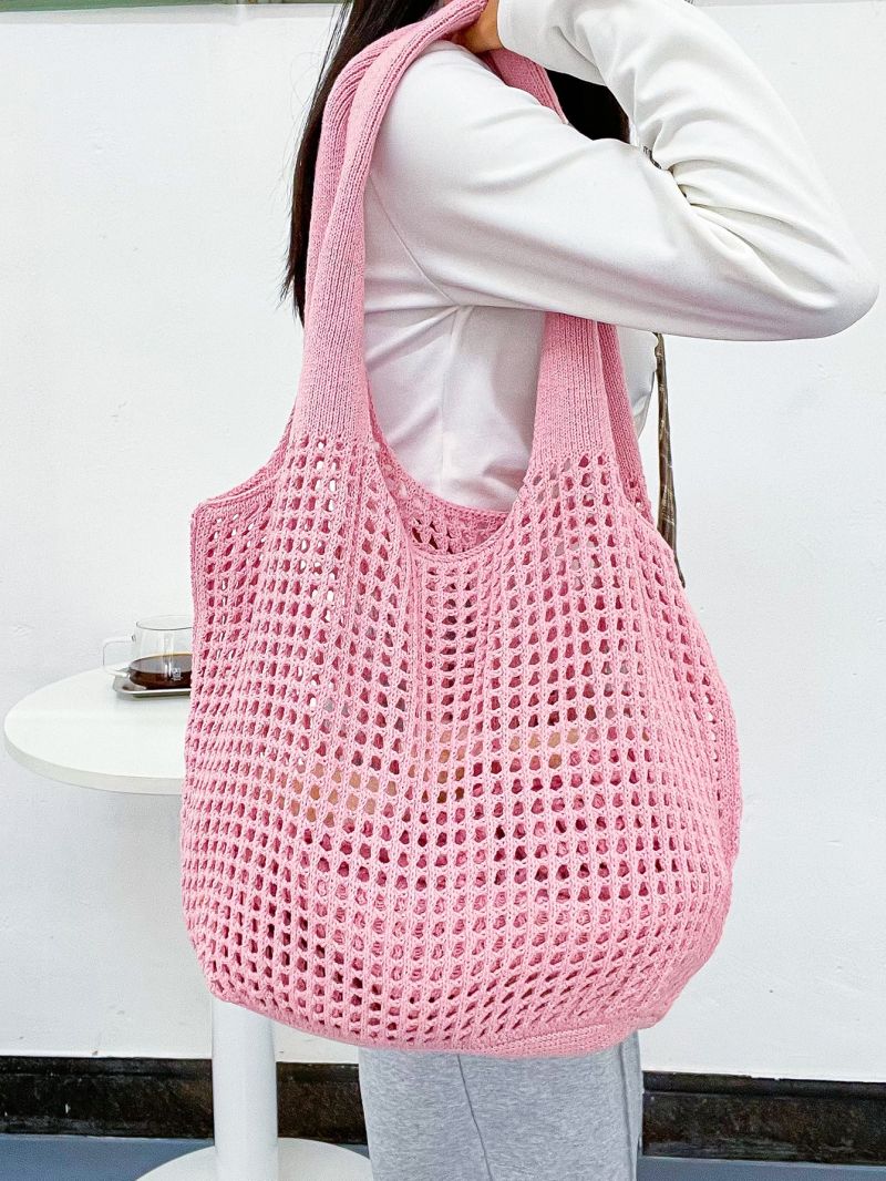 Minimalist Hollow Out Crochet Bag