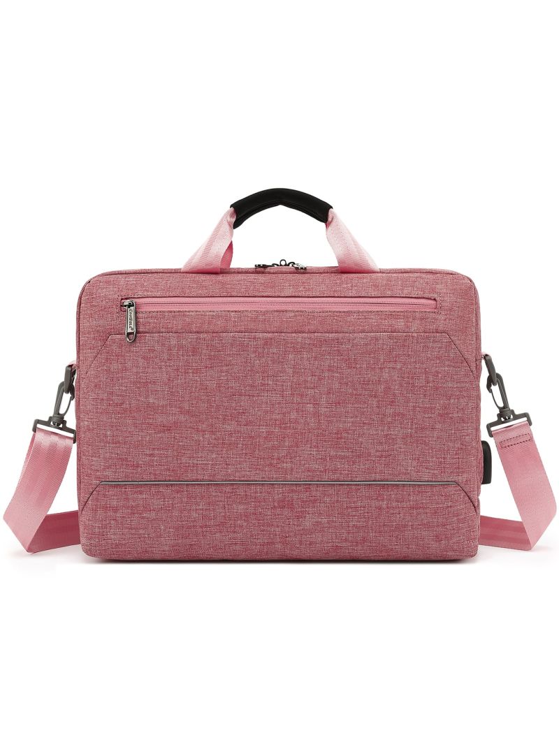 Minimalist Classic Briefcase Oversized Charging Port Decor For Business