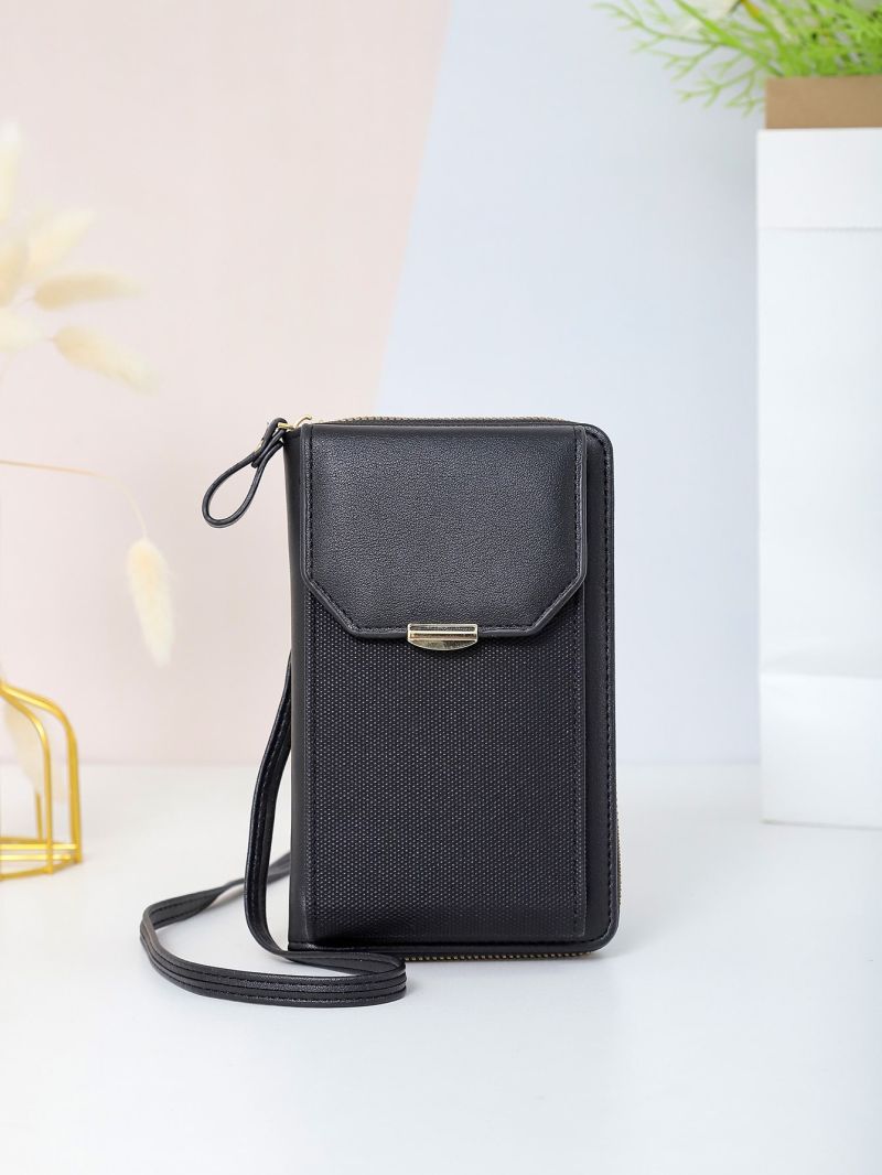 Metal Decor Phone Wallet