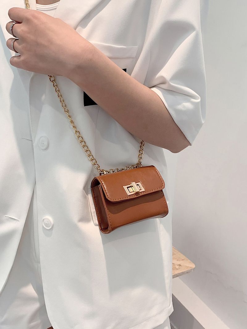 Mini Twist Lock Square Bag