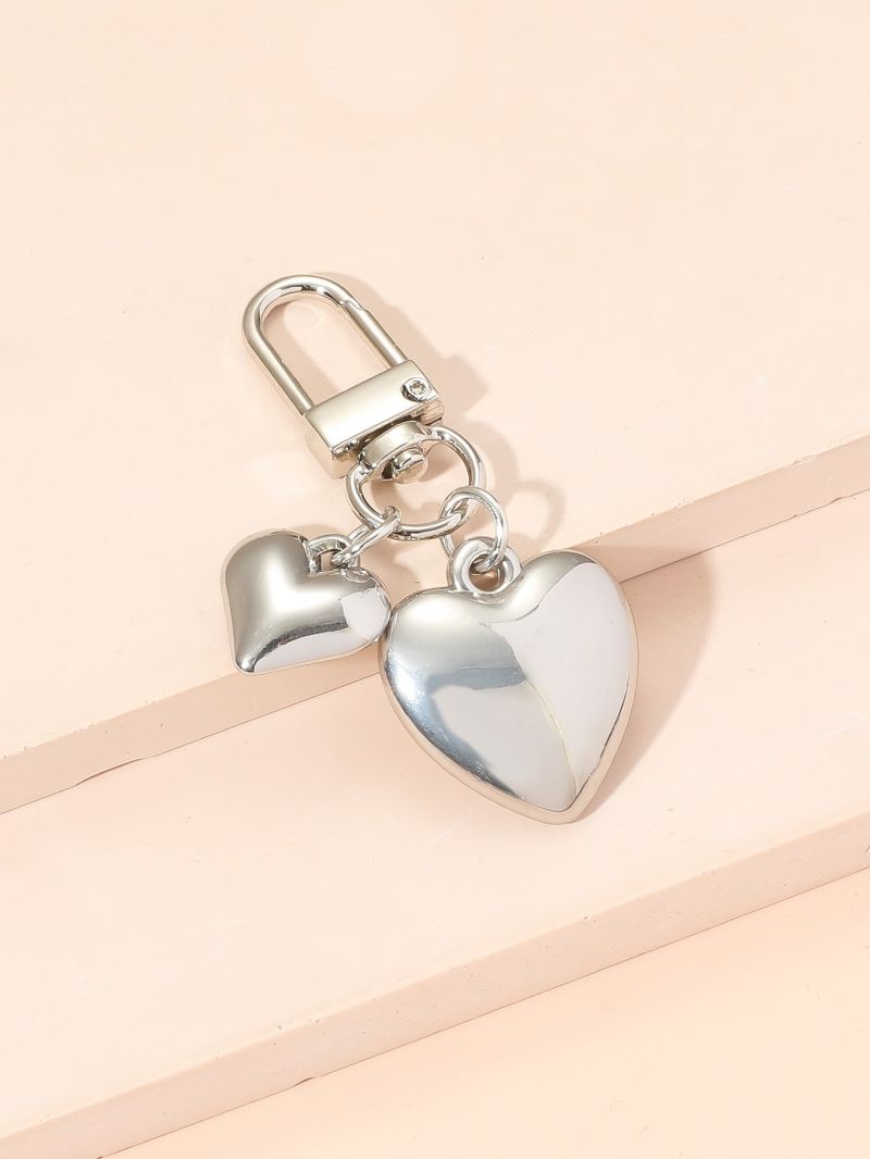 Heart Decor Bag Charm