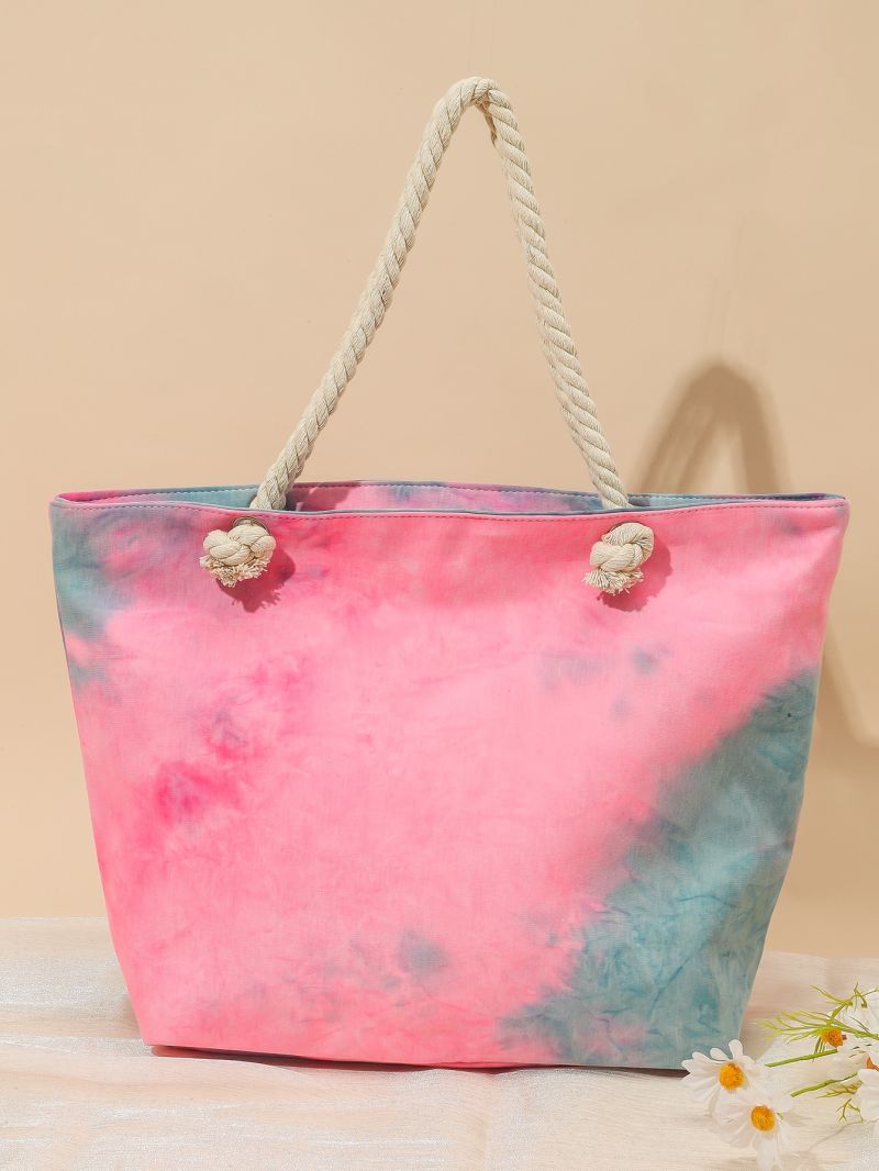 Tie Dye Shoulder Tote Bag