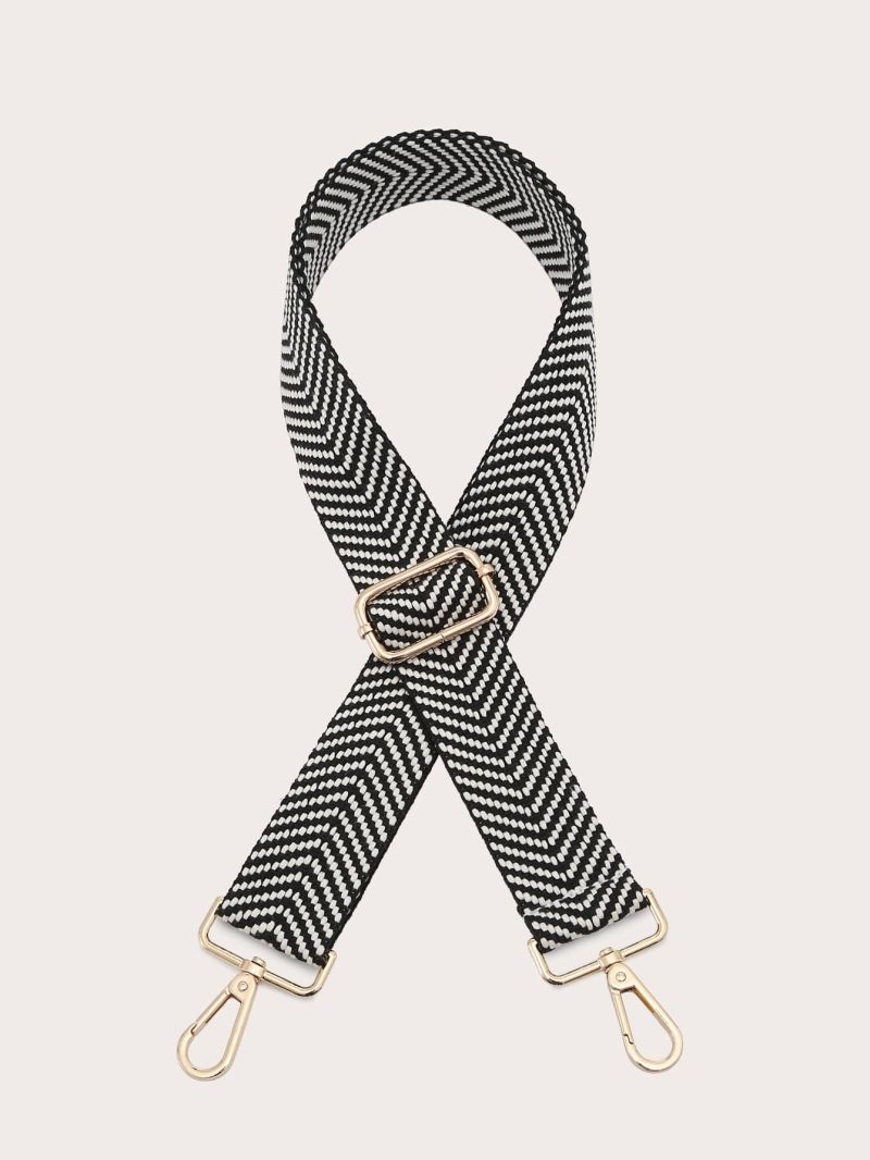 Geometric Graphic Bag Strap