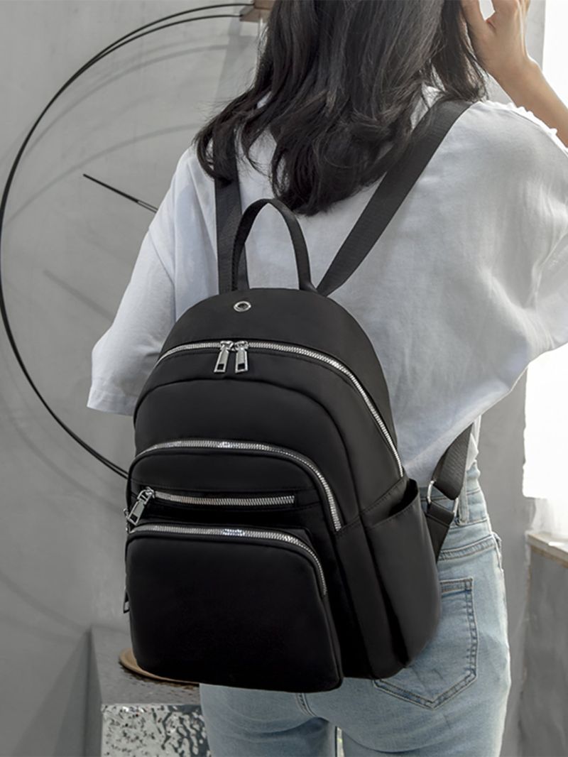 Multi Zip Functional Backpack
