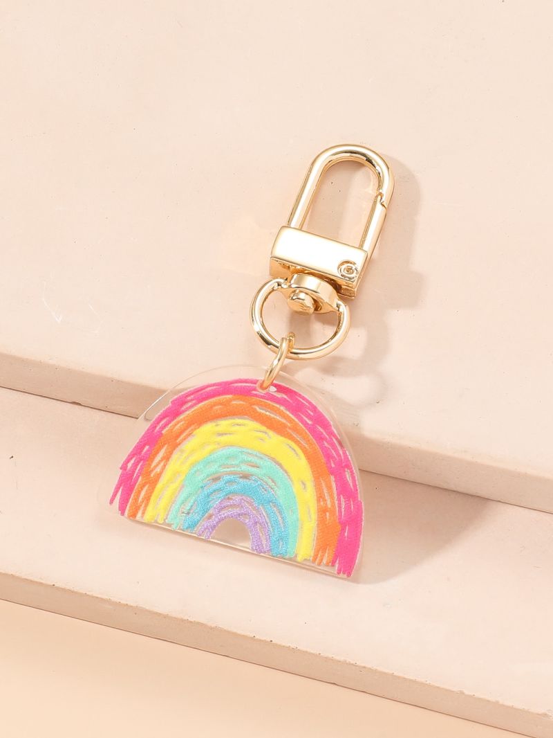 Rainbow Design Bag Charm
