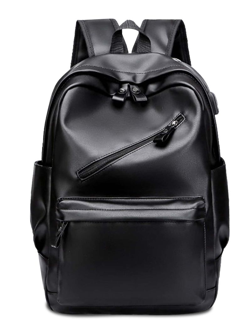 Men Zip Front Backpack