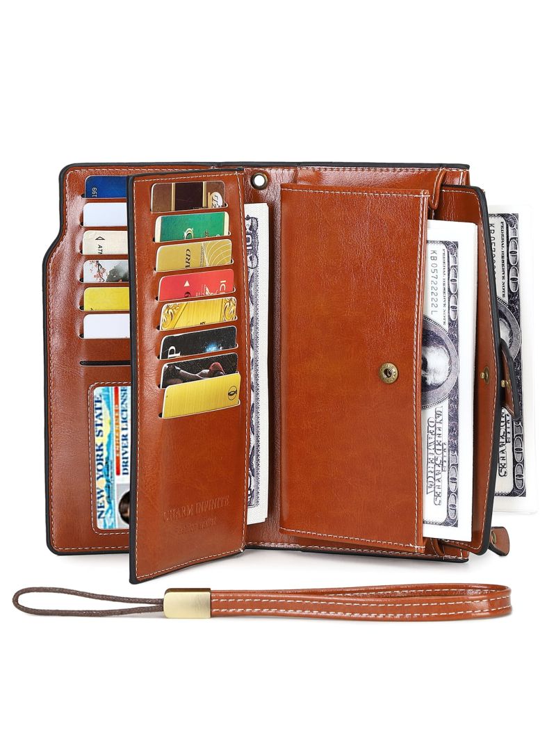 Vintage Design Long Wallet