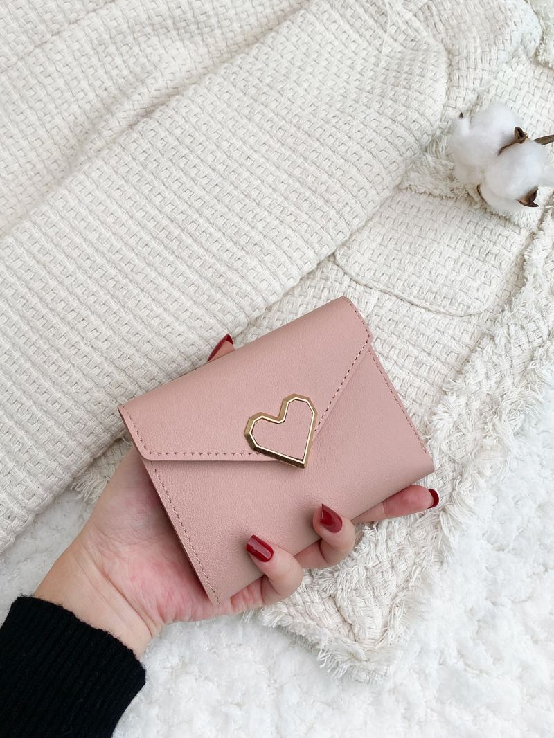 Minimalist Heart Graphic Small Wallet