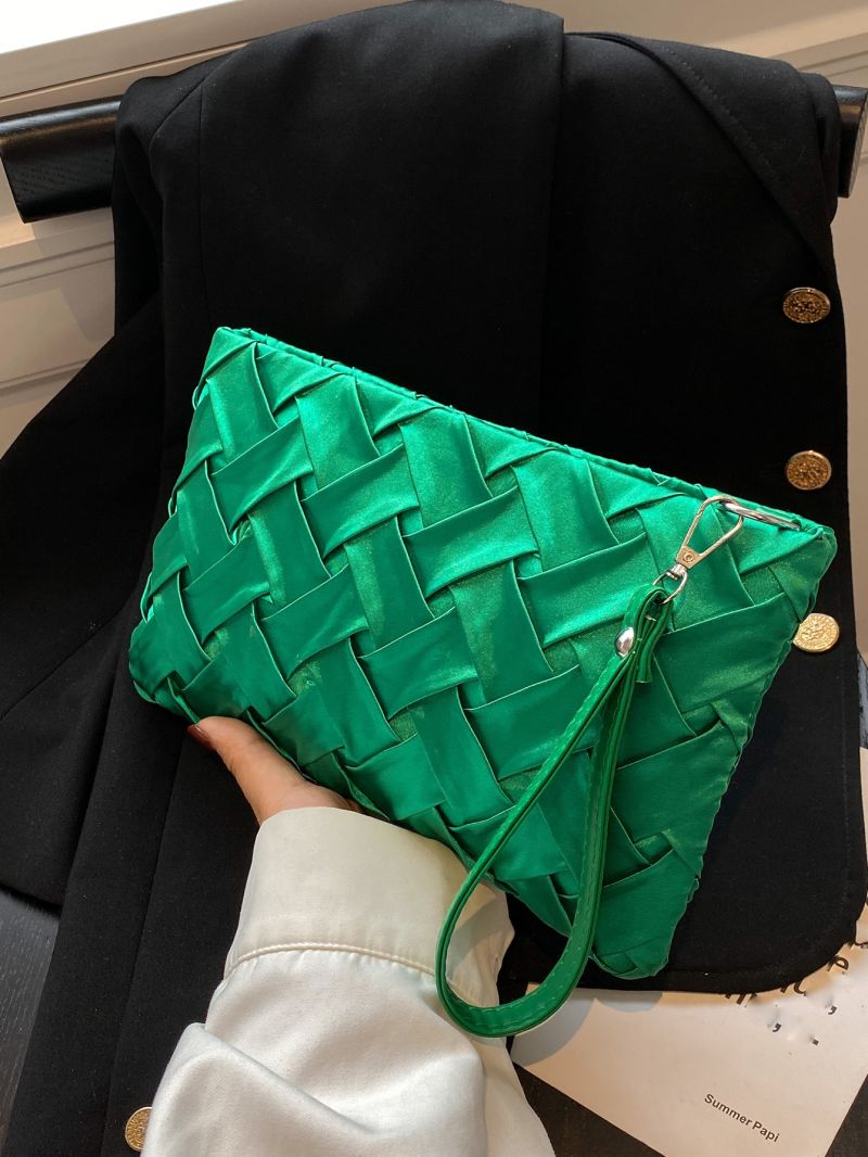 Braided Design Square Bag