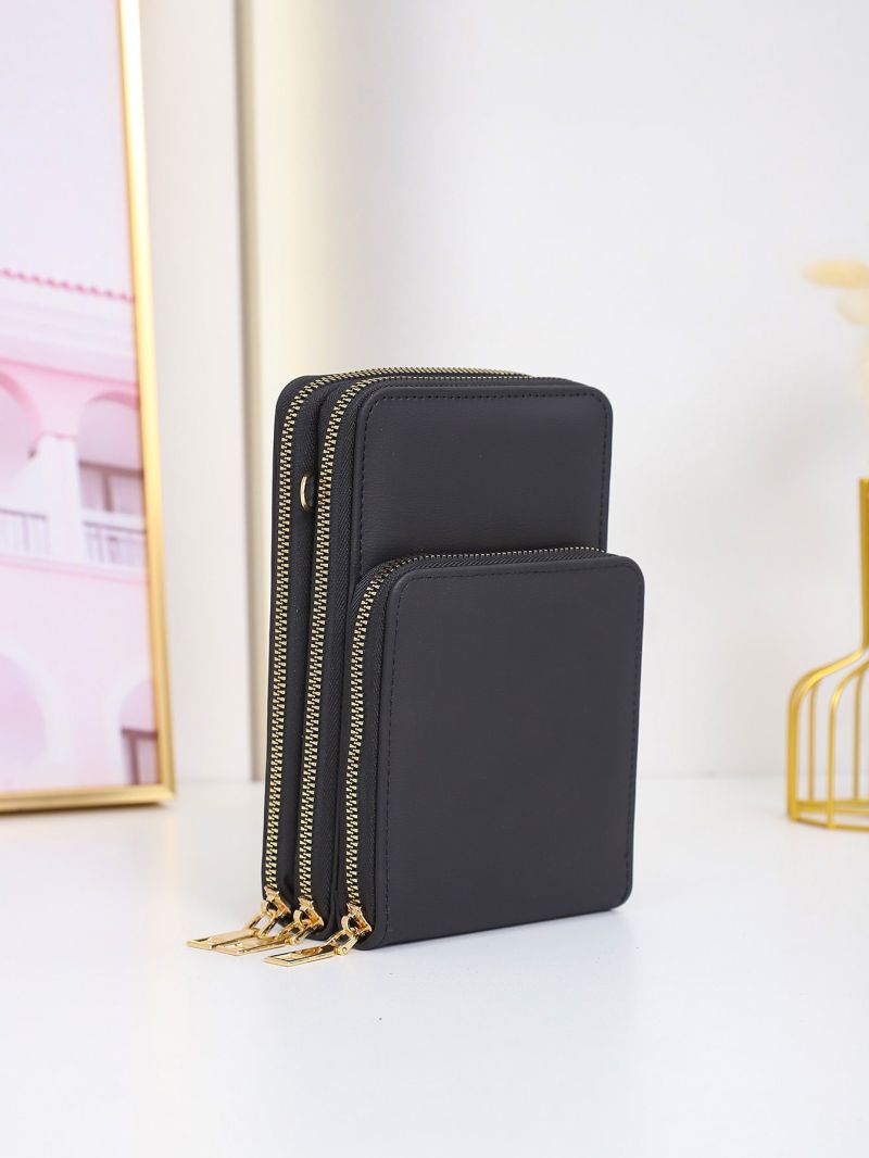 Clear Panel Touch Screen Phone Wallet