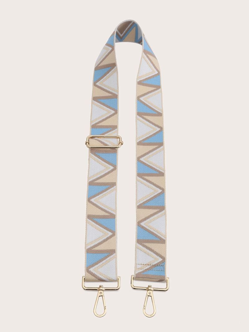 Geometric Pattern Bag Strap