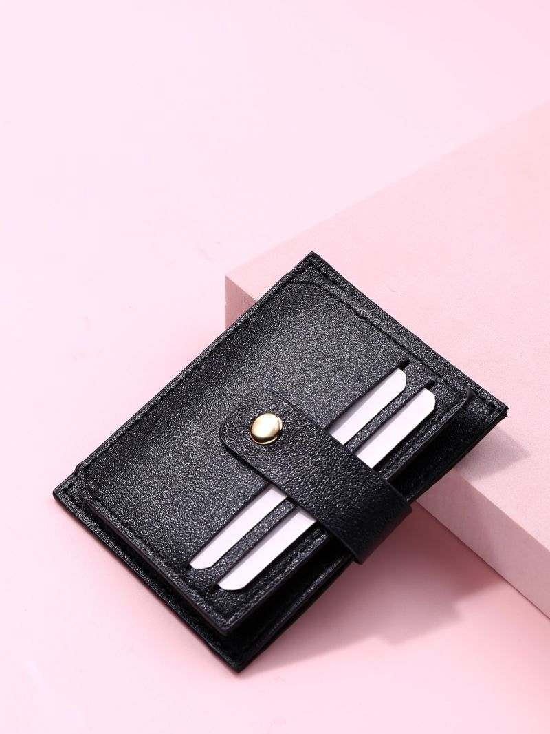 Snap Button Card Holder