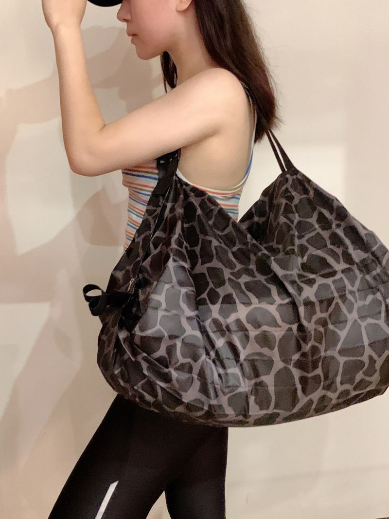 Graphic Print Duffel Bag