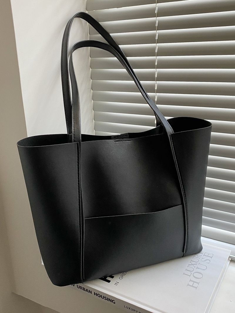 Minimalist Shoulder Tote Bag
